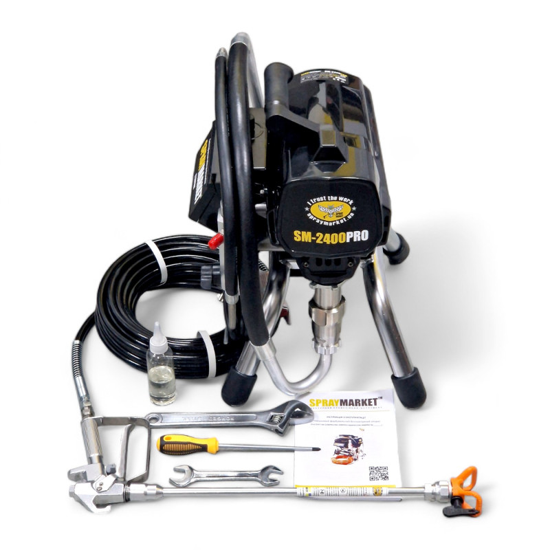 Фарбувальний безповітряний апарат SPRAY MARKET SM-2400PRO (10030)