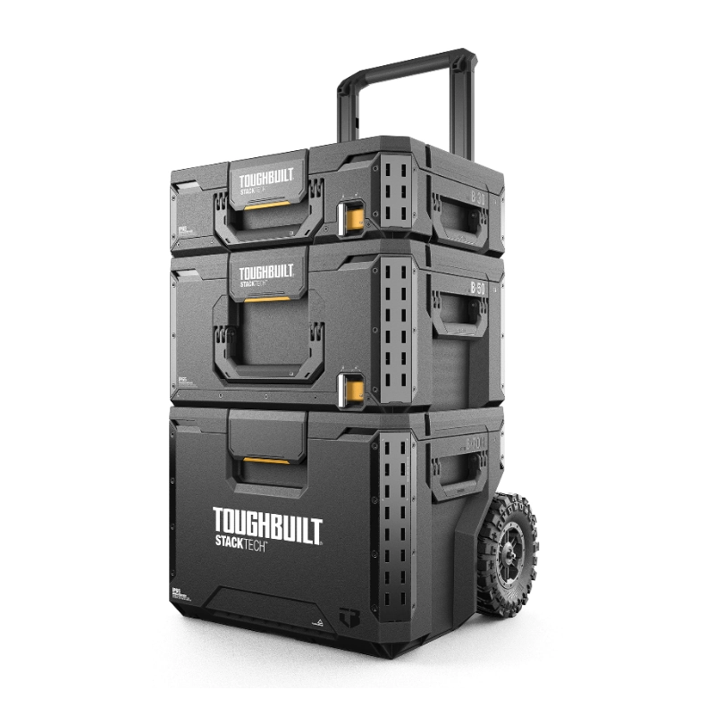 Набір ящиків для інструментів TOUGHBUILT  StackTech (TB-B1S3-B-70R)