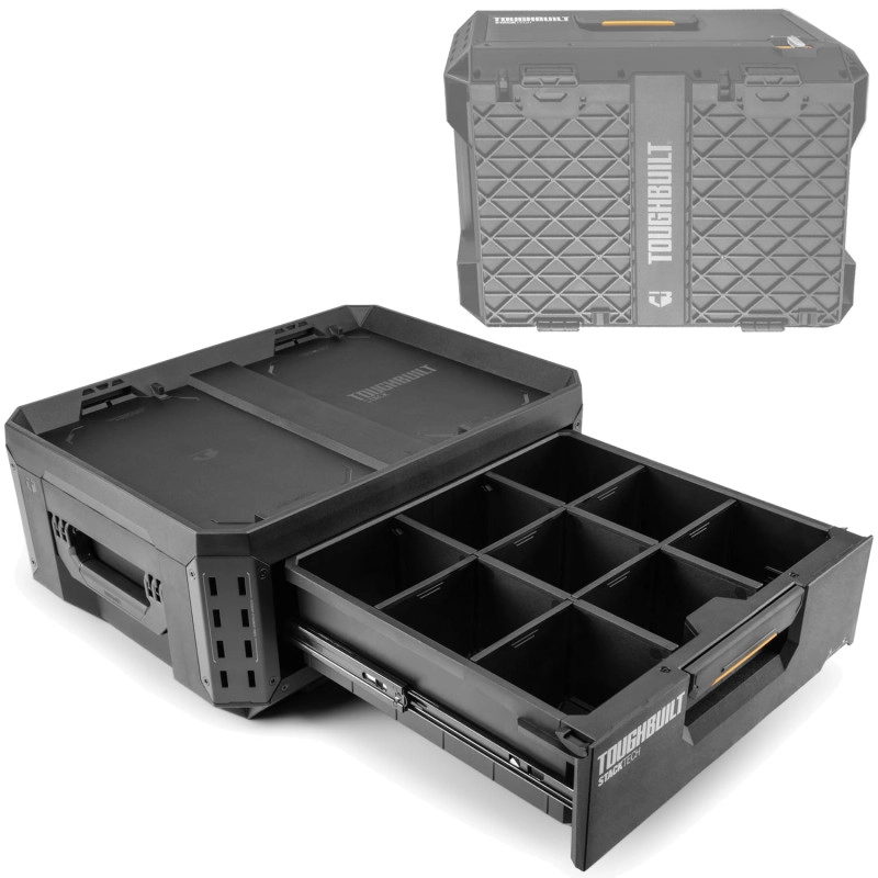 Скринька для інструментів TOUGHBUILT  StackTech 1-Drawer Tool Box (TB-B1-D-30-1)