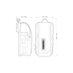 Сумка електрика мала TOUGHBUILT (TB-CT-34-B) – Фото №2