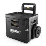 Скринька для інструментів ToughBuilt StackTech Rolling Locking Box з 2-ма висувними ящиками (TB-B1-D-R92) – Фото №1