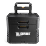 Скринька для інструментів ToughBuilt StackTech Rolling Locking Box з 2-ма висувними ящиками (TB-B1-D-R92) – Фото №3