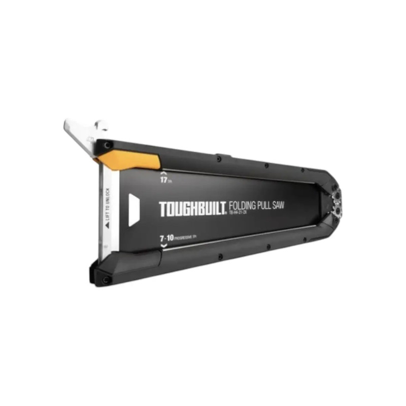 Складная тянущая пила TOUGHBUILT с двусторонним лезвием 7–17 TPI (TB-H4-21-2X)