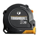 Високоточна будівельна рулетка ToughBuilt 8м (TB-H2-TM-1018X) – Фото №1