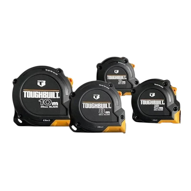 Високоточна будівельна рулетка ToughBuilt 5м (TB-H2-TM-1015X)