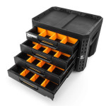 Ящик для инструментов TOUGHBUILT StackTech с 4 выдвижными отделениями (TB-B1-D-74) – Фото №2
