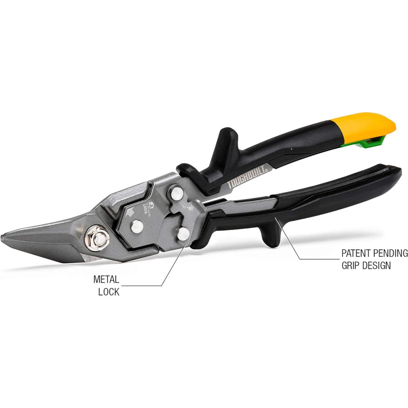 Набір ножиць по металу 3 шт TOUGHBUILT Aviation (TB-H4S3-60)