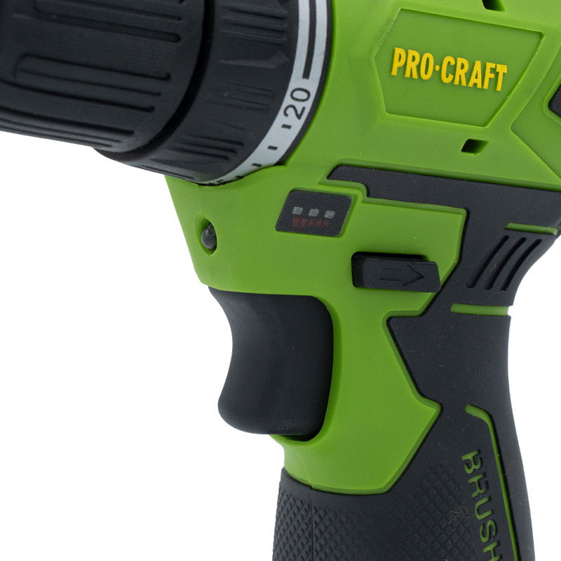 Акумуляторний шуруповерт Procraft PA12BL 12 В безщітковий (000126)