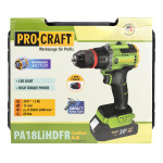 Шуруповерт Procraft PA18LiH DFR з ударом (1 акб і зп) – Фото №11