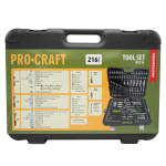 Набір ручного інструменту Procraft WS216 216 шт (002160) – Фото №14