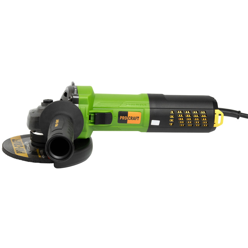 Кутова шліфмашина безщіткова Procraft PW2450 125 мм, 1300 Вт (002450)