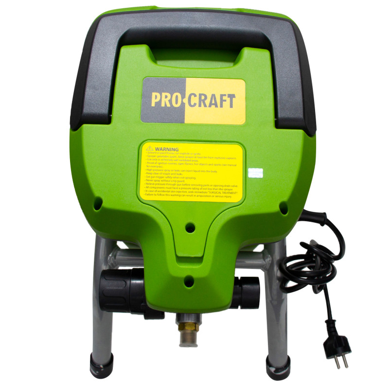 Фарбувальний безповітряний апарат Procraft PSE1100 200 бар (011002)