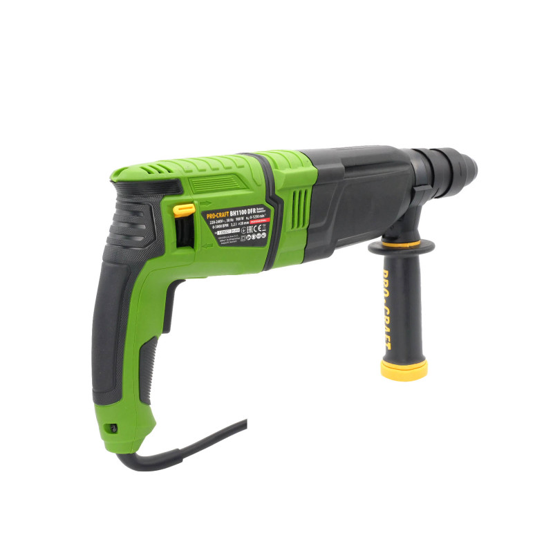 Перфоратор Procraft BH1100DFR 900 Вт SDS-Plus з кейсом (011007)