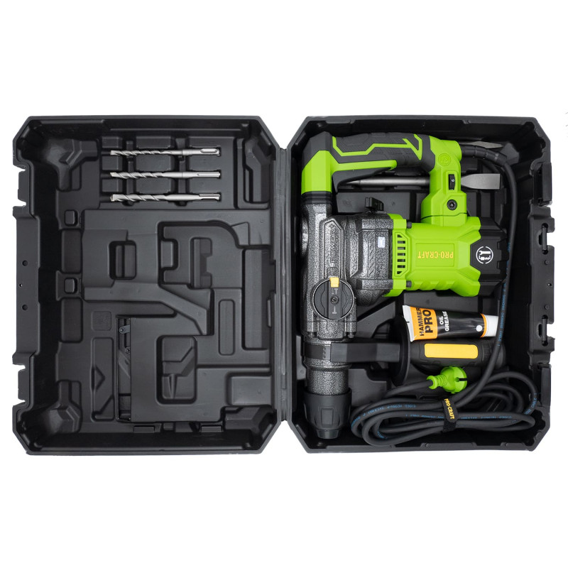 Перфоратор Procraft BH1800 1500 Вт SDS+ 5,5 Дж (018003)