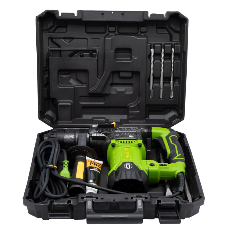 Перфоратор Procraft BH1800 1500 Вт SDS+ 5,5 Дж (018003)