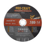 Диск відрізний Procraft CD180x1.6 180 мм 1,6 мм 22,2 мм – Фото №1