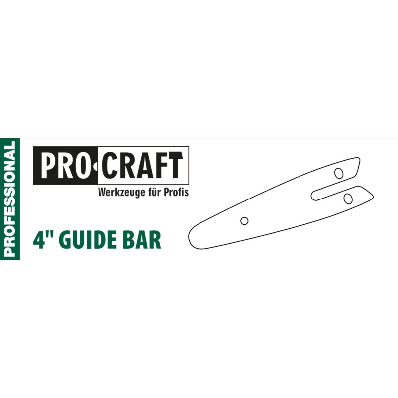 Пильна шина Procraft 10 см