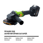 Акумуляторна кутова шліфмашина Procraft PGA20 20 В, 125 мм (030213) – Фото №2