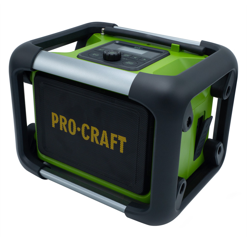 Акумуляторний радіоприймач Procraft PJS20 (Без акб та зп)