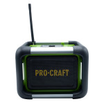 Акумуляторний радіоприймач Procraft PJS20 (Без акб та зп) – Фото №11
