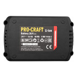 Акумуляторний заклепувальний пістолет Procraft PRG20 (з 2 акб та зп) – Фото №9