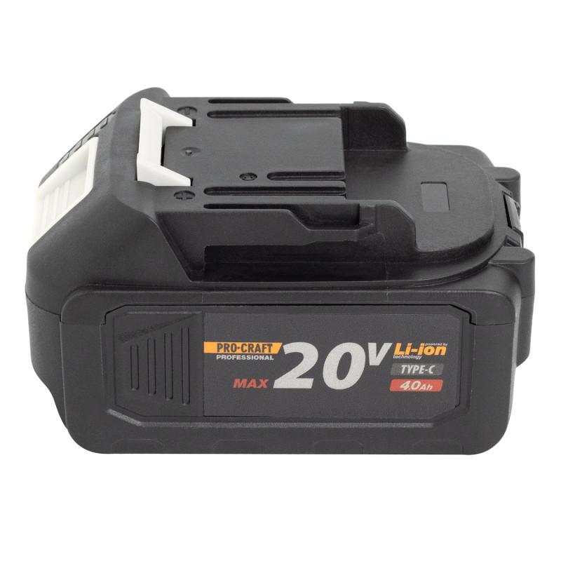 Акумуляторна батарея Procraft 20 В 4 Аг Li-Ion Type-C (030280)