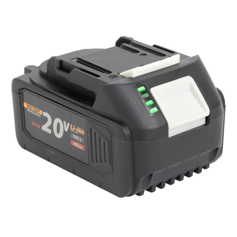 Акумуляторна батарея Procraft 20 В 4 Аг Li-Ion Type-C (030280)