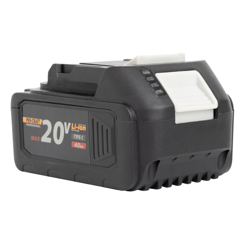 Акумуляторна батарея Procraft 20 В 4 Аг Li-Ion Type-C (030280)