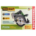 Акумуляторна дискова пила Procraft PCA36 (Без акб та зп) – Фото №15