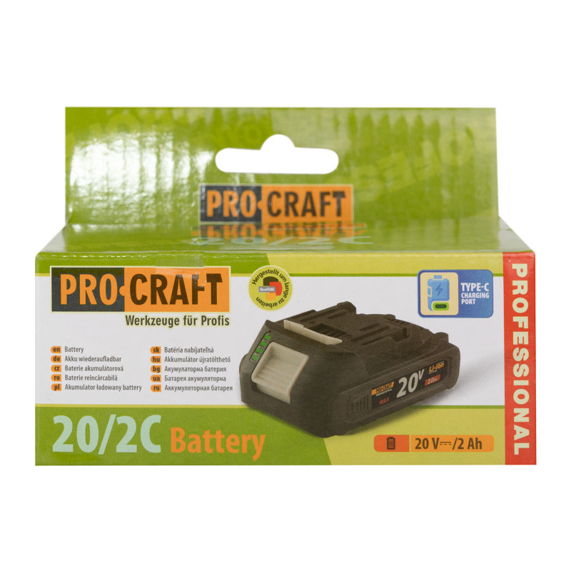 Акуммулятор Procraft Battery20/2C 2Аh (032008)