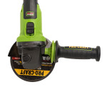Акумуляторна кутова шліфмашина Procraft PWA220 20 В 125 мм (032201) – Фото №12