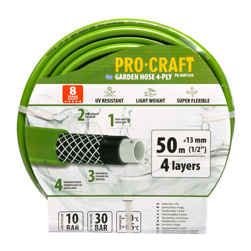 Шланг садовий Procraft PR-4GH1350 1/2" 50 м