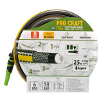 Шланг садовий Procraft PR-4KAT1925F 3/4" 25 м – Фото №1