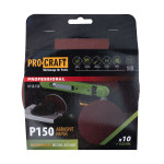 Круг шліфувальний самозачепний Procraft K150.150 UNIVERSAL (набір 10 шт.) – Фото №1