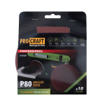 Круг шліфувальний самозачепний Procraft K150.80 UNIVERSAL (набір 10 шт.) – Фото №1