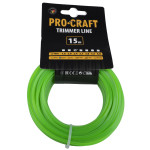Волосінь квадрат Procraft 2.4мм 15м – Фото №1