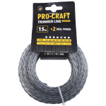 Волосінь з жилою спіраль Procraft 3мм 15м – Фото №1