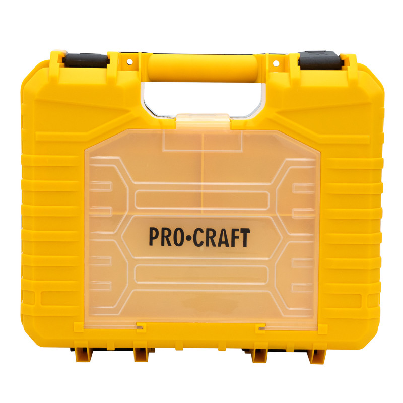 Акумуляторний шуруповерт Procraft PA18Pro, 1 АКБ 2 А·год у кейсі (001816)