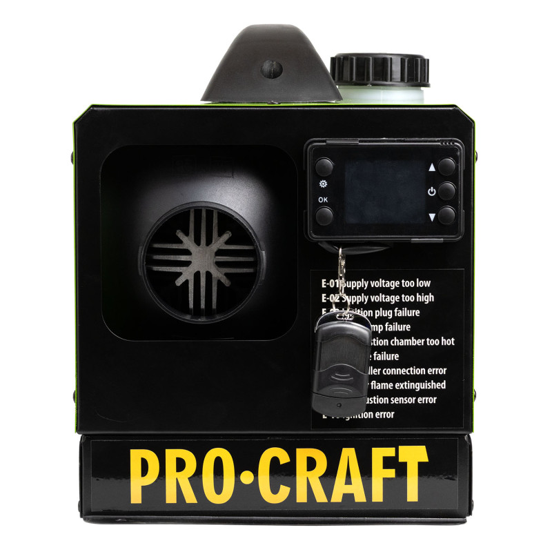 Дизельний обігрівач Procraft PDH5000, 5 кВт, бак 5 л (005003)