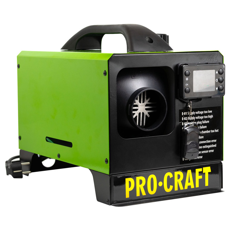 Дизельний обігрівач Procraft PDH5000, 5 кВт, бак 5 л (005003)