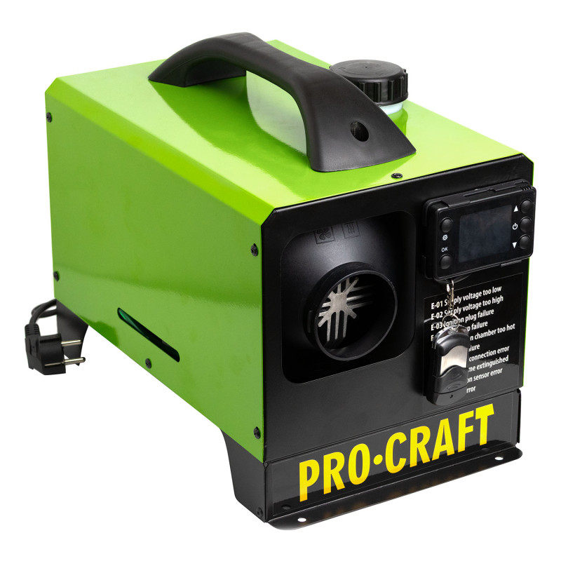 Дизельний обігрівач Procraft PDH5000, 5 кВт, бак 5 л (005003)