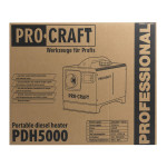 Дизельний обігрівач Procraft PDH5000, 5 кВт, бак 5 л (005003) – Фото №26