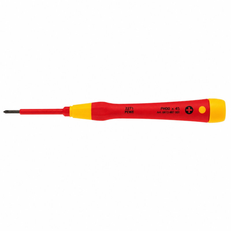 Отвёртка Wurth диэлектрическая VDE-PH00X45 (0613487001)
