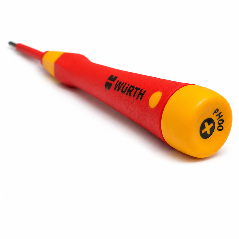Отвёртка Wurth диэлектрическая VDE-PH00X45 (0613487001)