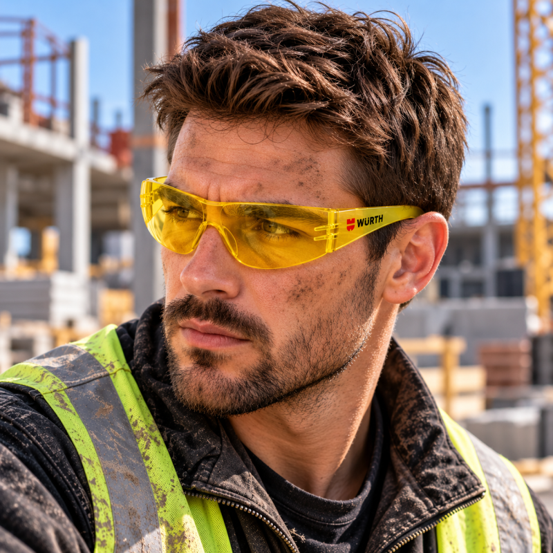 Окуляри захисні Wurth VISIONONE жовті (0899102038)