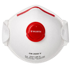 Респиратор одноразовый с клапаном WURTH CM2000 FFP1-NR-D, 1 шт (0899110301901)