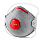 Респиратор одноразовый с клапаном WURTH CARBON-V-CM2000-(FFP2-NR-D) 1 шт (0899110305901) – Фото №5