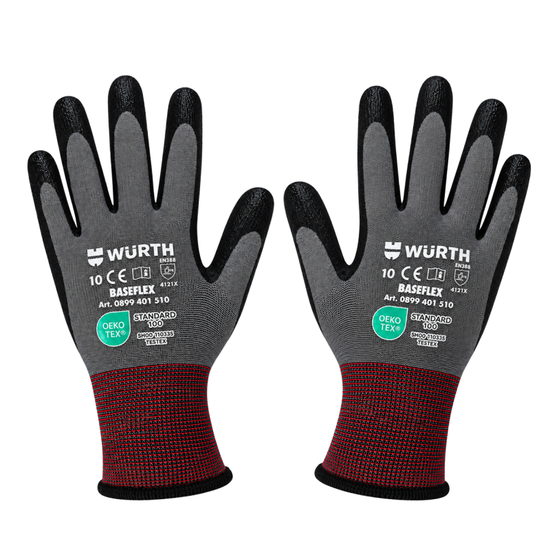 Рукавиці захисні Wurth BASEFLEX р.10 (0899401510)