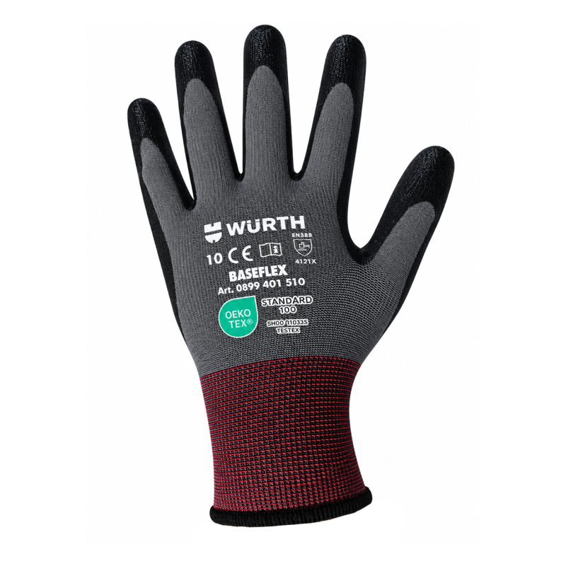 Рукавиці захисні Wurth BASEFLEX р.10 (0899401510)