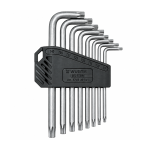 Набор TORX-ключей Wurth RED STRIPE T9H–T40H 8шт (575239121) – Фото №1